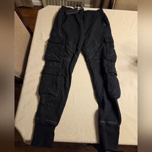 NWT Nerdforge Black Stealth Cryptic Techwear Cargo Joggers Pants Mens sz M